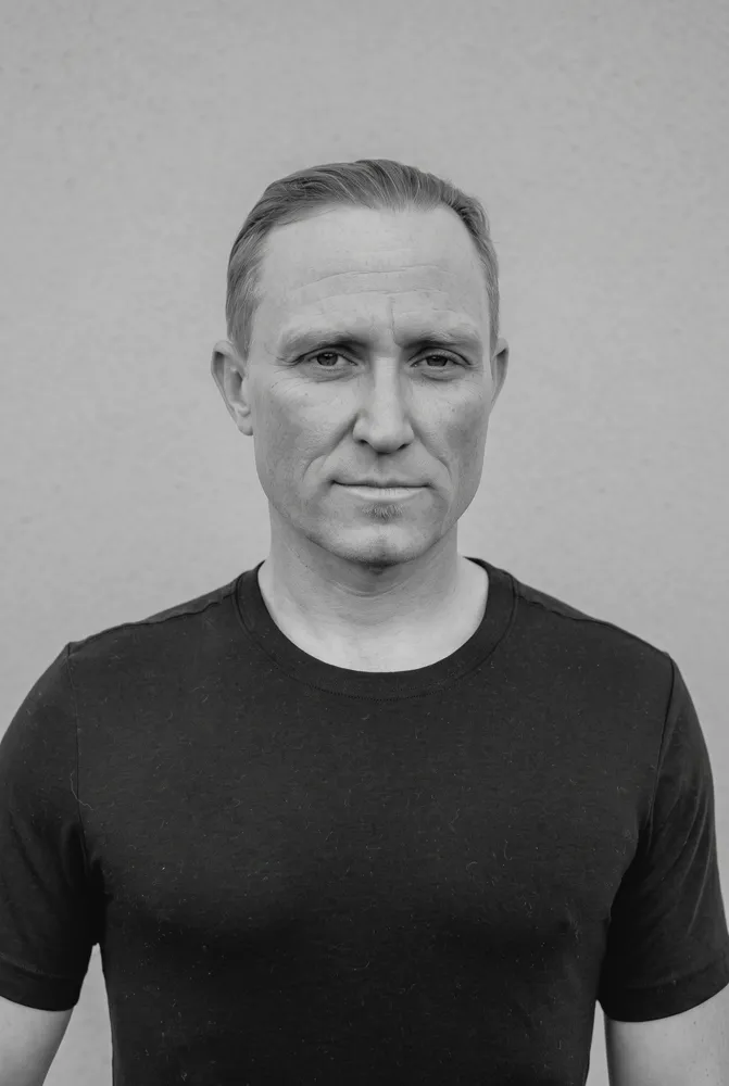 Thoryn Stephens, Managing Partner of The Metabolic Edge Longevity Fund and Founder of BRAIN.ONE, black-and-white headshot